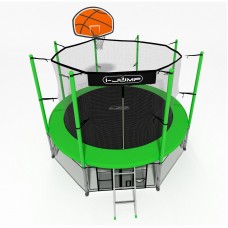 Батут i-Jump Basket 12ft green