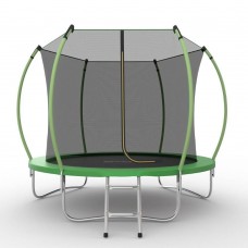 EVO JUMP Internal 10ft (Green) Батут с внутренней сеткой и лестницей, диаметр 10ft (зеленый)