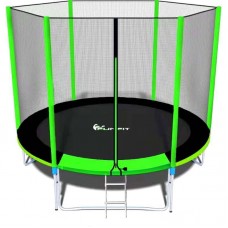 Батут FunFit 10 FT 312 см PRO зеленый