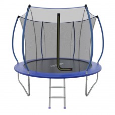 EVO JUMP Internal 10ft (Blue) Батут СКЛАДНОЙ с внутренней сеткой и лестницей, диаметр 10ft (синий)