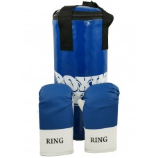 Набор боксерский ЮНИОР (мешок 45см, перчатки тренировочные)