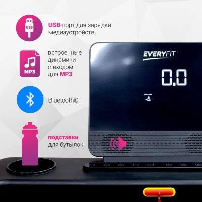 Электрическая беговая дорожка Everyfit 74209