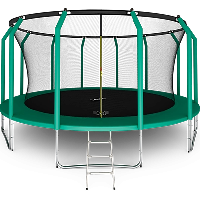 Батут премиум 16FT с внутренней страховочной сеткой и лестницей