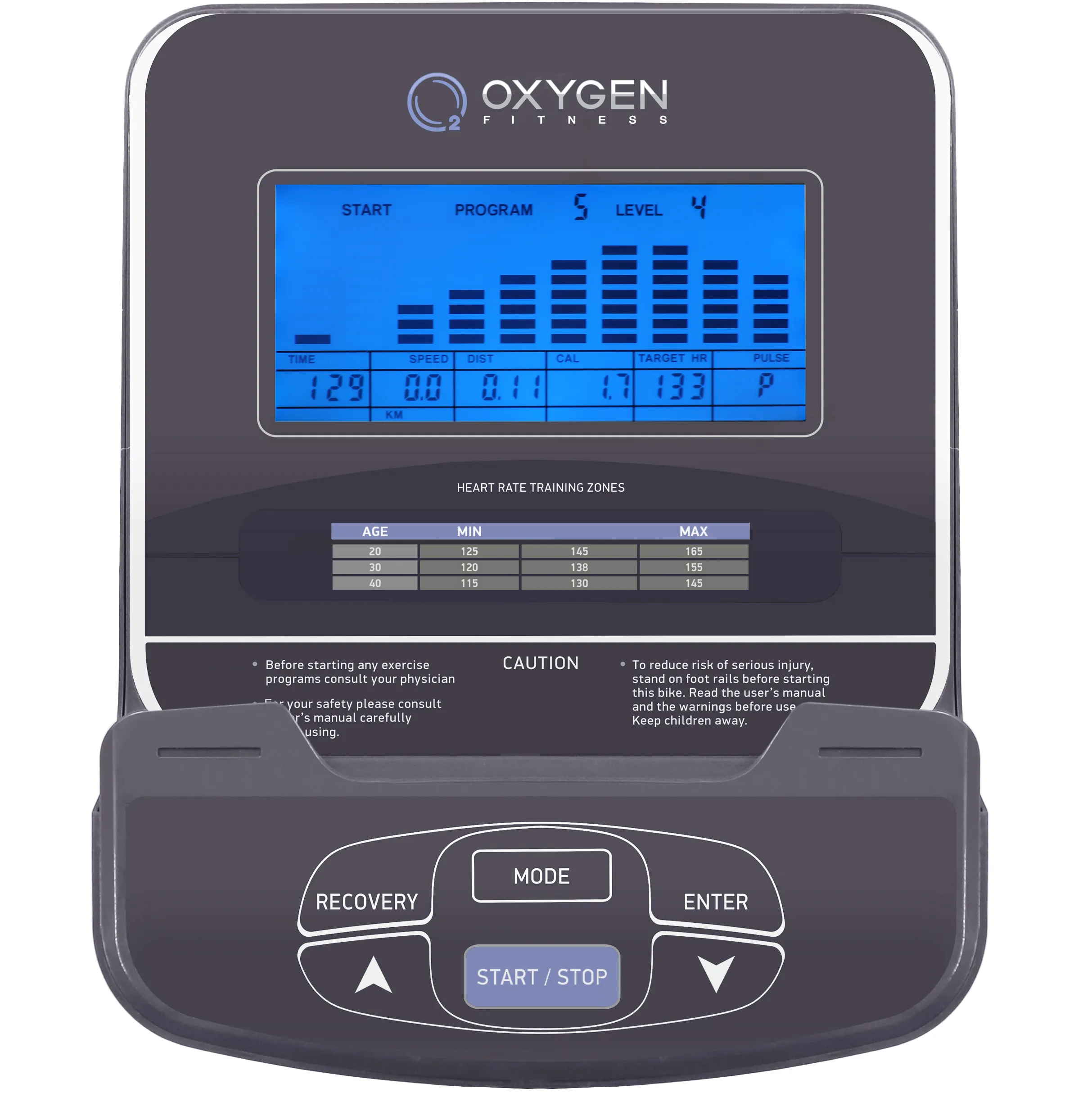 OXYGEN FITNESS EX-54 HRC Эллиптический тренажер домашний