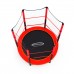 Батут DFC TRAMPOLINE-RED 55 дюймов с сеткой