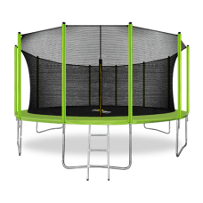 ARLAND Батут 16FT с внутренней страховочной сеткой и лестницей (Light green) (СВЕТЛО-ЗЕЛЕНЫЙ)