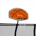 Баскетбольный щит с кольцом для батута UNIX Line SUPREME GAME и BASIC размером 8 ft, 10 ft, 12 ft, 14 ft, 16ft. Мяч и насос в комплекте! Размер упаковки: 67x43x6 см.