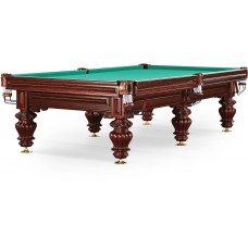 Бильярдный стол для русского бильярда «Turin» 9 ф (махагон, 6 ног, плита 38мм)