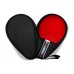 Чехол для теннисной ракетки красный с карманом
